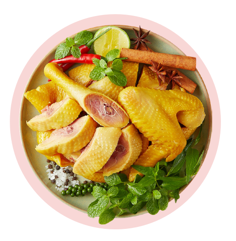 Gà ủ muối